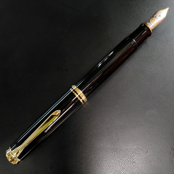 楽天市場】PELIKAN ペリカン 螺鈿限定 万年筆 市松 漆黒 Raden