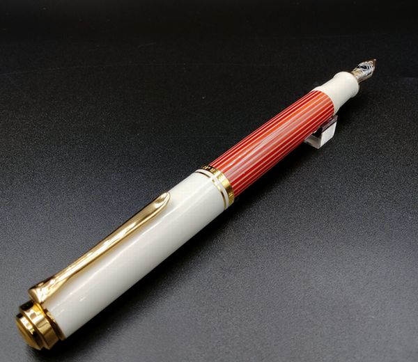 Pelikan 伽藍鳥 人並み外れた生み出すこと品 スーベレーン M600 Red White 赤いこと白いこと 筆
