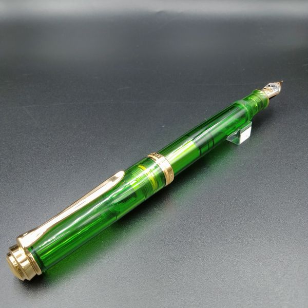 Pelikan 伽藍鳥 人並み外れた生み出すこと品 スーベレーン M800 グリーンデモンストレーター Green Demonstrator