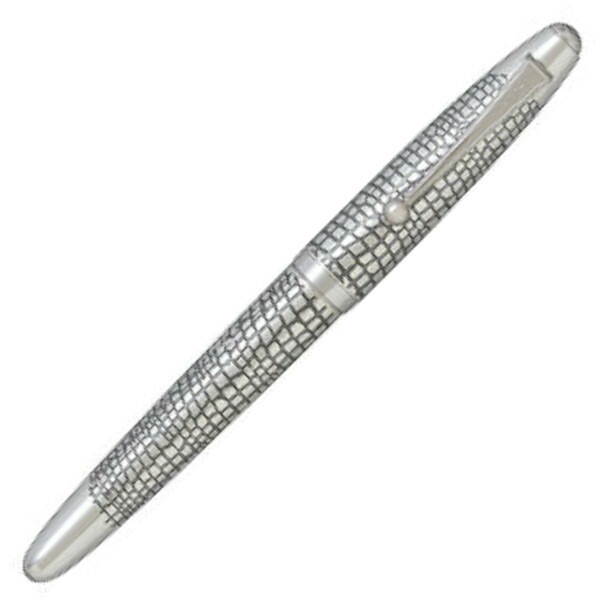 PILOTパイロット万年筆 シルバーン 格子＜ぺン先：F＞ パイロット(PILOT) 万年筆シルバーン 格子 FK-5MS-KO 万年筆