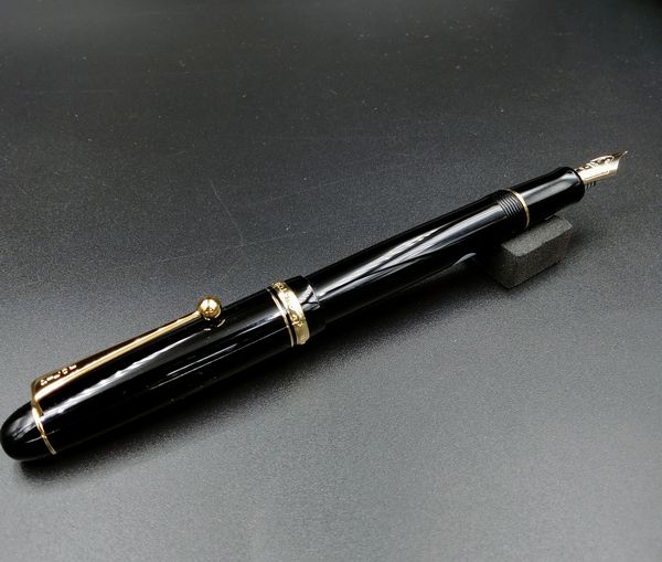 PILOT 飛行士 CUSTOM カスタム74 黒いこと FKKN-12SR-B 筆