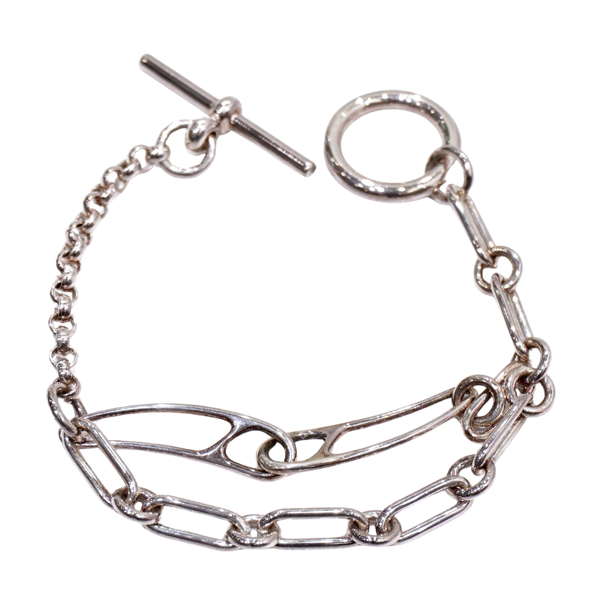HERMES シルバーブレスレット Chaine d'ancre Punk Chaine d'ancre Punk bracelet | Hermès Canada