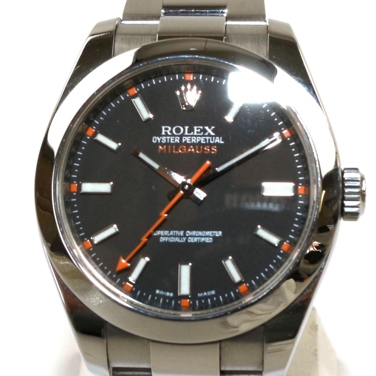 売れ筋商品 Rolex ロレックス ミルガウス オートマチック ステンレススチール Ss ランクa 中古 Golfgruppe Com