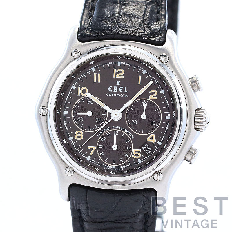 エベル 腕時計 楽天市場】エベル【EBEL】 E9137240 1911 クロノグラフ【中古