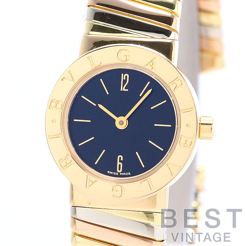 A*a様 【動作中】ブルガリ BB23 2TS トゥボガス 黒文字盤 BVLGARI ブルガリ 時計 ブルガリブルガリ トゥボガス BB23 2T