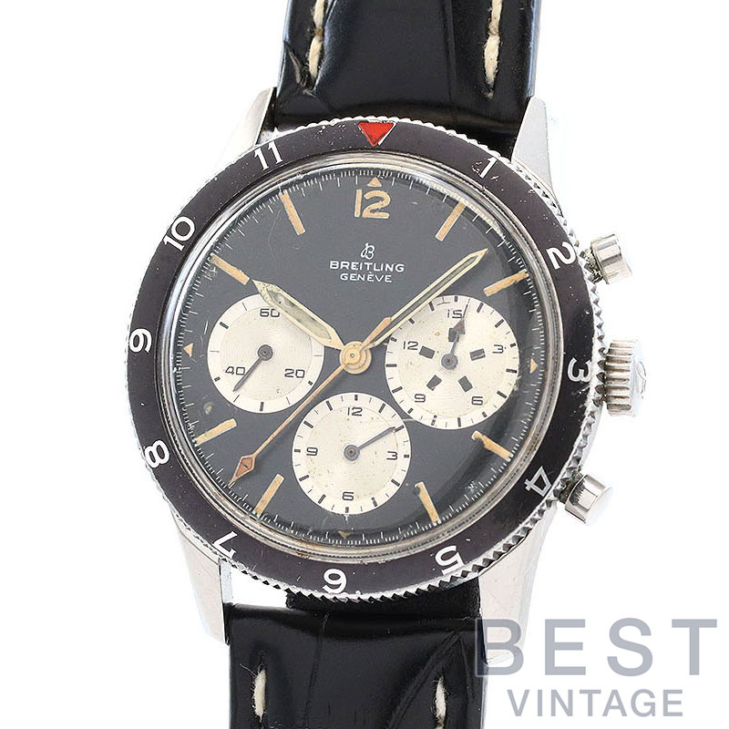 【お買い物マラソン限定クーポン配布中♪】【OH済】 ブライトリング 【BREITLING】 コパイロット アヴィ REF.765 CP 765 CP (765CP) メンズ ブラック/シルバー ステンレススティール 腕時計 時計 AVI CO-PILOT REF.765CP B【中古】