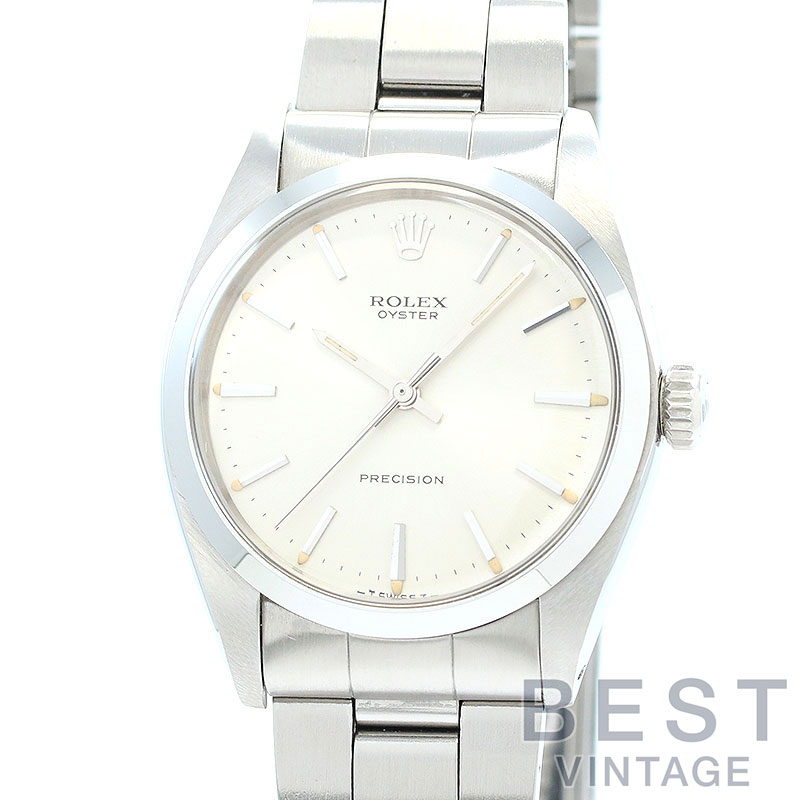 ロレックス 【ROLEX】 オイスター プレシジョン 6426/0 メンズ シルバー ステンレススティール 腕時計 時計 OYSTER PRECISION SILVER SS 【中古】 325,710円