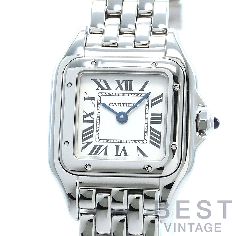 【お買い物マラソン限定クーポン配布中♪】カルティエ 【CARTIER】 パンテール ドゥ カルティエ SM WSPN0006 レディース シルバー ステンレススティール 腕時計 時計 PANTHERE DE CARTIER SMALL MODEL SILVER SS 【中古】【中古】