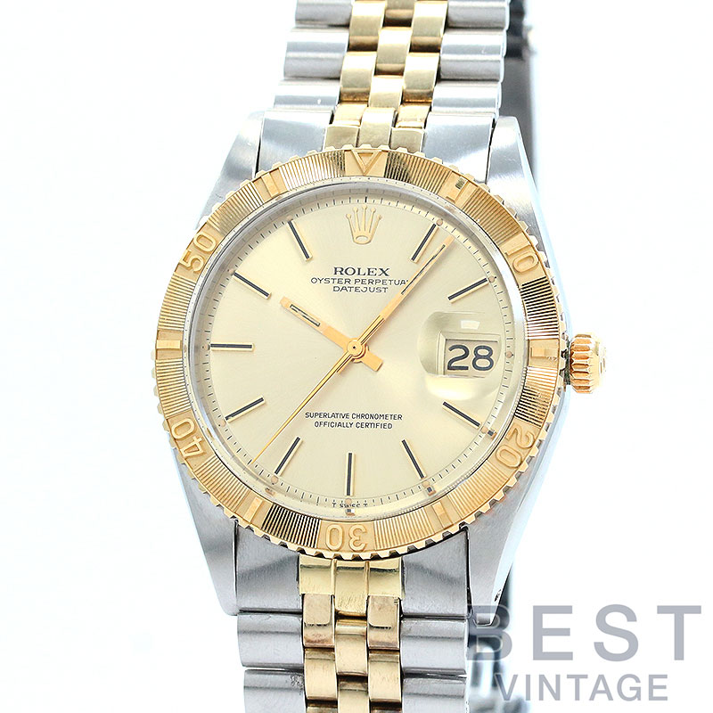 【お買い物マラソン限定クーポン配布中♪】【OH済】 ロレックス 【ROLEX】 デイトジャスト サンダーバード 1625/3 メンズ シャンパンゴールド ステンレススティール/K18イエローゴールド 腕時計 時計 OYSTER PERPETUAL DAT【中古】