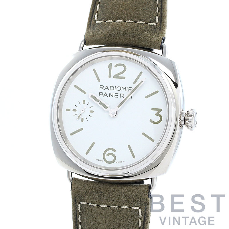 オフィチーネパネライ 【OFFICINE PANERAI】 ラジオミール オフィチーネ PAM01384 メンズ ブルー ステンレススティール 腕時計 時計 RADIOMIR OFFICINE BLUE SS OP【中古】