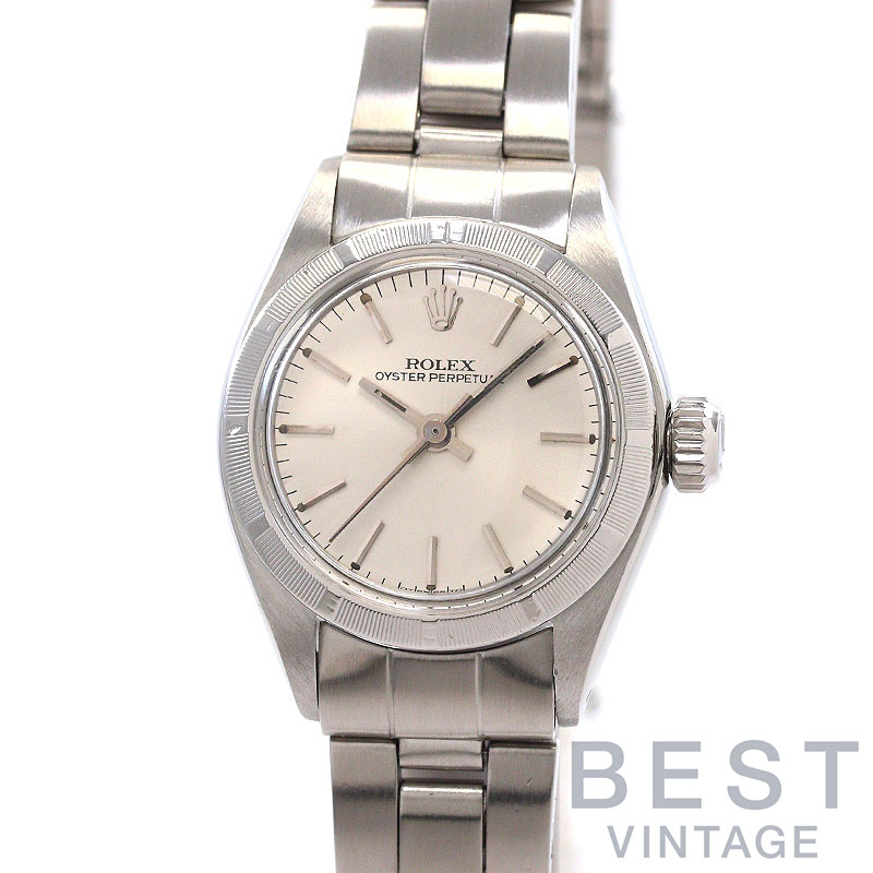 【百貨店SALE★クーポン券別れ別れ中！】【OH済】 ロレックス 【ROLEX】 オイスターパーペチュアル M6723/0 レディース しろがね色 ステンレス鋼スチール写真 ウオッチ 時辰儀 OYSTER PERPETUAL LADY 26 SILVER SS 【中古】【中古】