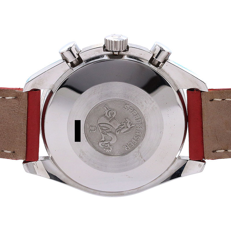 【OH済】オメガ【OMEGA】スピードマスターミハエルシューマッハ3810.61.41メンズレッドステンレススティール腕時計時計SPEEDMASTERREDUCEDRACINGMICHAELSCHUMACHERREDSS【中古】