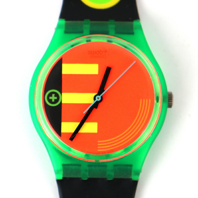 スウォッチ 【SWATCH】REGULAR GENTLEMENS\u0027 レギュラー メンズ デッド買い溜める DEAD STOCK 【新古品】石英 QUARTZ ウオッチ 時辰儀 カジュアルウォッチ【中古】