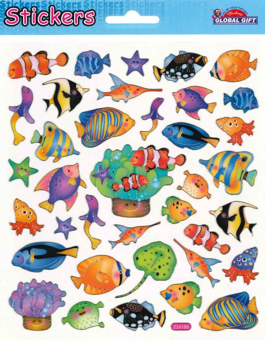 【楽天市場】グローバルギフト GLOBAL GIFT Stickers ステッカー フランス 輸入 海外 シール ビニール ダイカット 可愛い ...