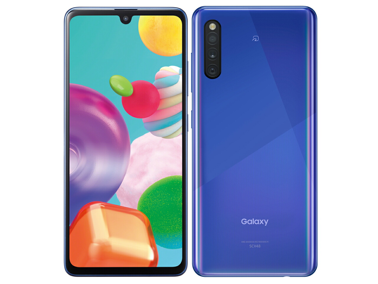 楽天市場 国内版simフリー 新品 未使用品 Galaxy 1 Au Scv48 Blue ブルー Simロック解除済 スマホ 本体 Sc 41aと同型 デジタルトレーディング