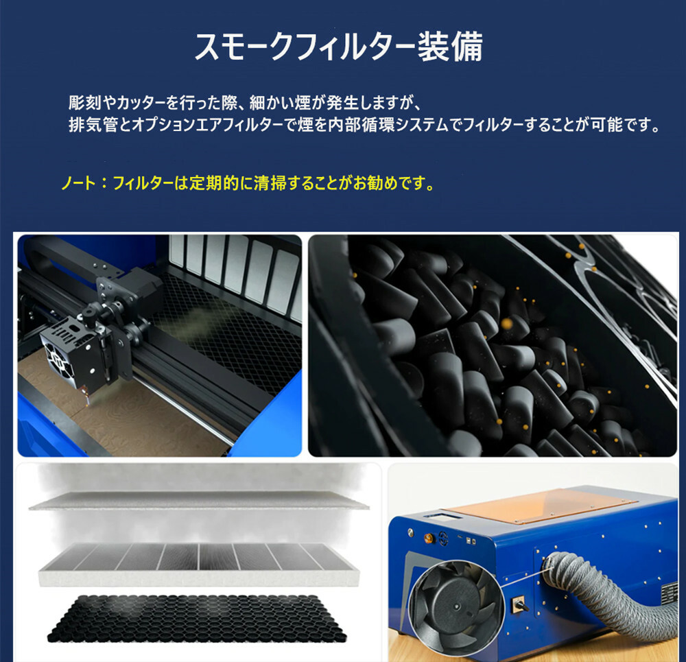 正規品」Two Trees TS3 全密閉 4軸レーザー彫刻機 レーザービーム10W