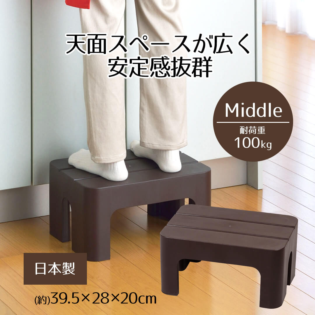 楽天市場】踏み台 ステップ どこでもステップ ミドルタイプ STYLE+ 高