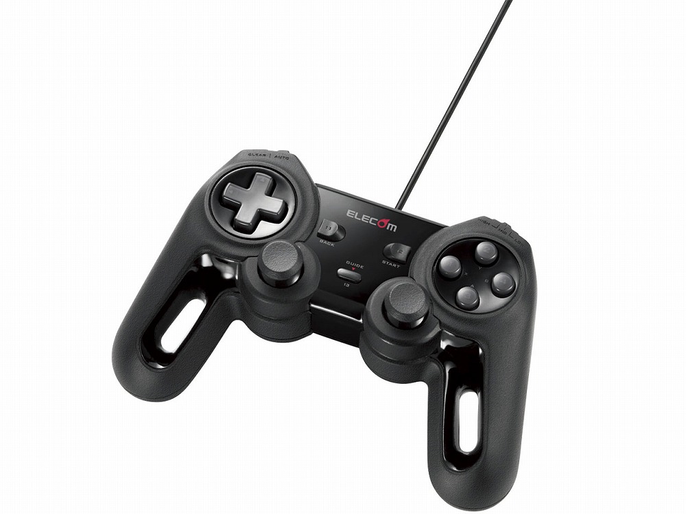 エレコム ゲームパッド USB接続 Xinput/DirectInput両対応 Xbox系12ボタン振動/連射  ブラッ i8my1cf Amazon.co.jp: 【2013年モデル】エレコム ゲームパッド USB接続