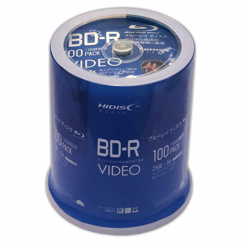 BDV-R6倍 100枚 25GBVVVBR25JP100 新商品