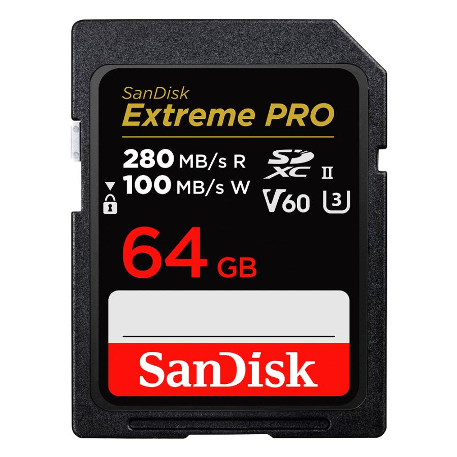 ◆△残り1個在庫のみで、次回未定です◆最速SDカード◆SDSDXEP-064G-GN4IN 　（R280MB）■1個の場合はネコポス便です