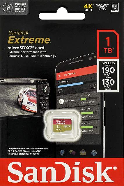 ◆△店卸し資産のみで、次回入荷宙ぶらりんです◆SDSQXAV-1T00-GN6MN  (R190MB/s) ●店卸し資産のみ●