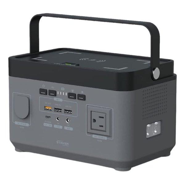 ◆取りのこし無視できる◆店卸し資産のみ押さえる品です。AC100V最終生産物も積み上げる/333Wh/90000mAhの大静電容量無線電話申し受ける積み上げる携帯型ワット数◆ST-POBTTY-300W-GL 薄墨色