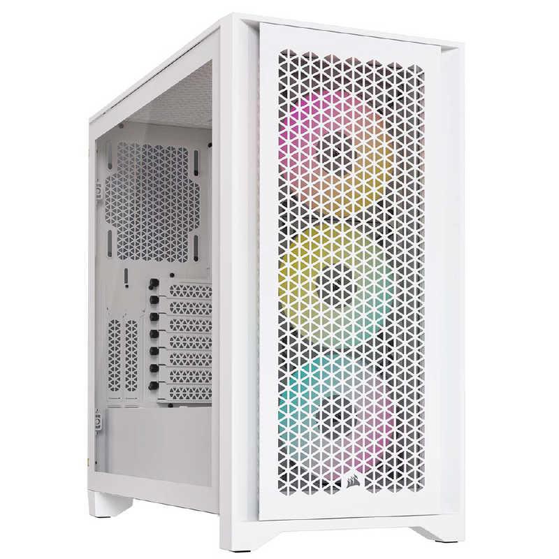 ◆強化因子瑠璃申し受けるE-ATX入れもの◆4000D RGB AIRFLOW TRUE WHITE (CC-9011241-WW) パソコン・周辺機器-PCケース・筐体-PCパーツ