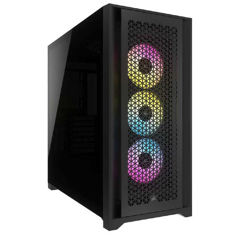 ◆強化ガラス搭載E-ATXケース◆5000D RGB AIRFLOW BLACK (CC-9011242-WW)
