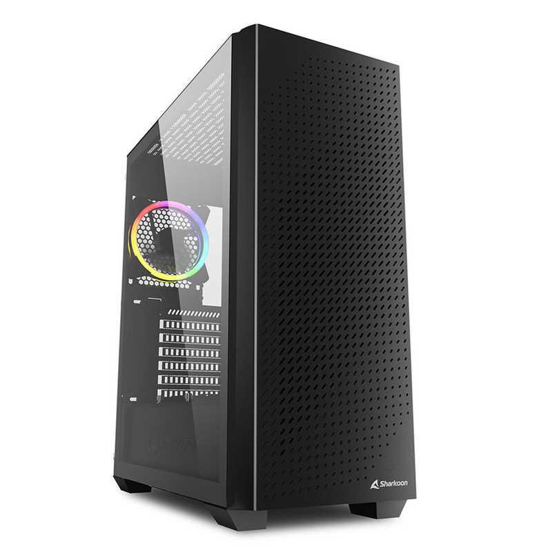 ◇優れた使い勝手のいいミドルタワーケース◇SHA-VS9 RGB BK