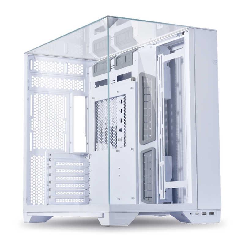 ◆お取寄せ◆E-ATX相応うの３面強化因子ガラスミドルタワーケース◆O11 Vision White PCケース・筐体-PCパーツ-パソコン・周辺機器