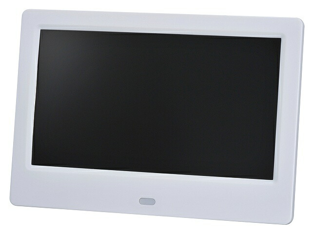 ◆入荷待ち◆MP3相応う/デジタルフォトフレーム◆GH-DF7T-WH