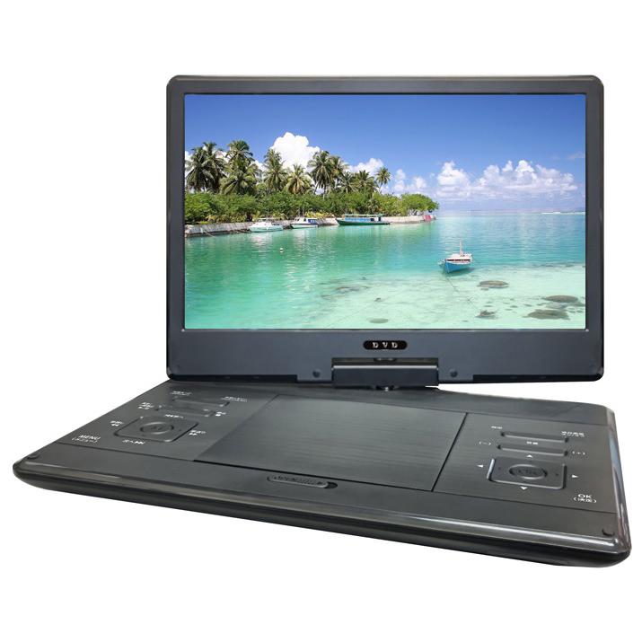 楽天市場】WIS ASTEX 14インチポータブルDVDプレーヤー AS