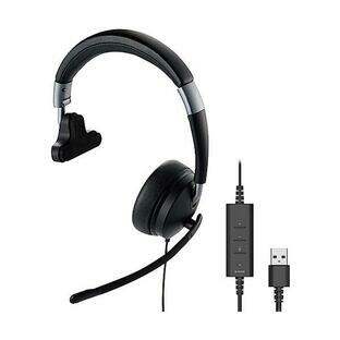 ◆お取寄せ！有線ﾍｯﾄﾞｾｯﾄ/ﾃﾞｭｱﾙﾏｲｸ◆HS-HP100UNCBK