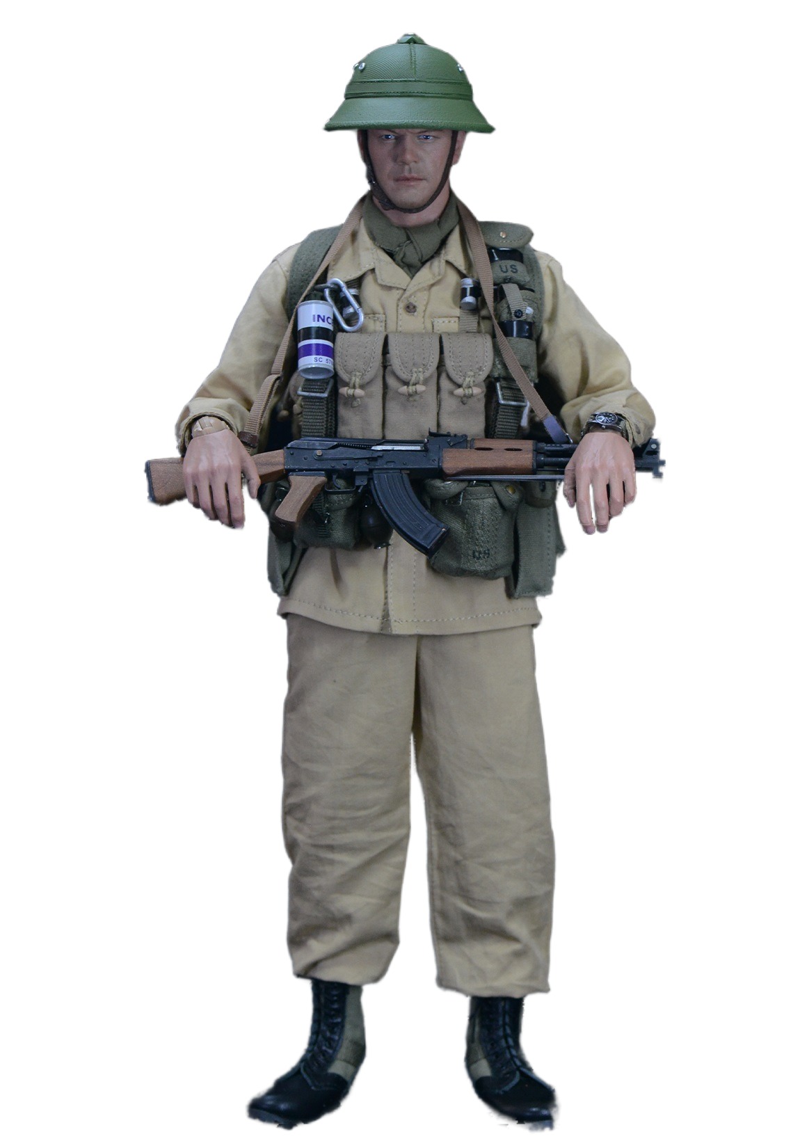 御?道UJINDOU 1/6 米陸軍研究観察グループ MACV-SOG プレーリーファイア作戦 1970 可動 アクションフィギュア 素体 ヘッド 衣装 アクセサリー フルセット UD9034