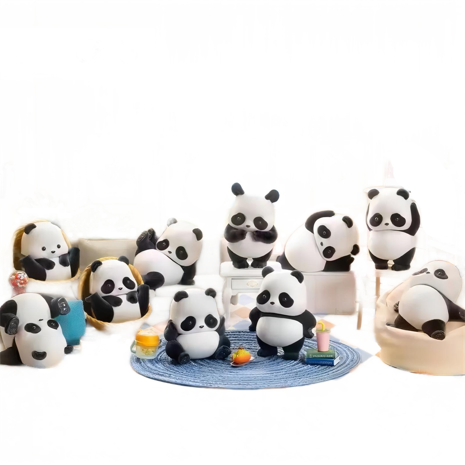52TOYS PANDA ROLL シリーズ  トレーディングフィギュア 7個 楽天市場】パンダ フィギュア かわいい 52TOYS BLINDBOX PANDA