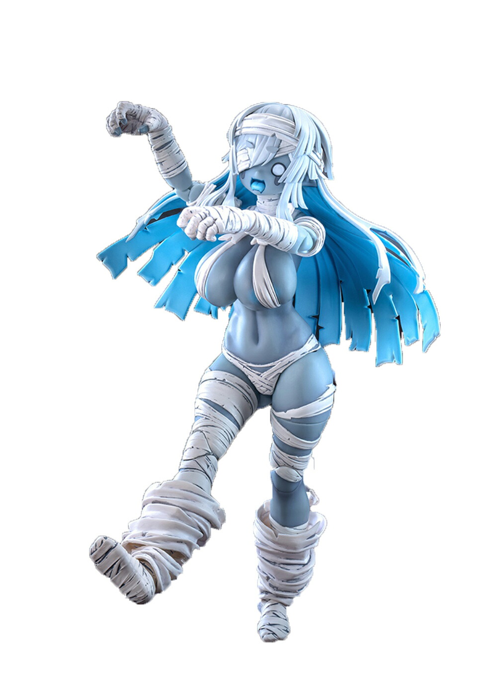 ?之殻 snail shell　1/12　少女　RPG-03　Grisa　ゾンビ　ミイラ　可動　モデル　アクションフィギュア　完成品　塗装済