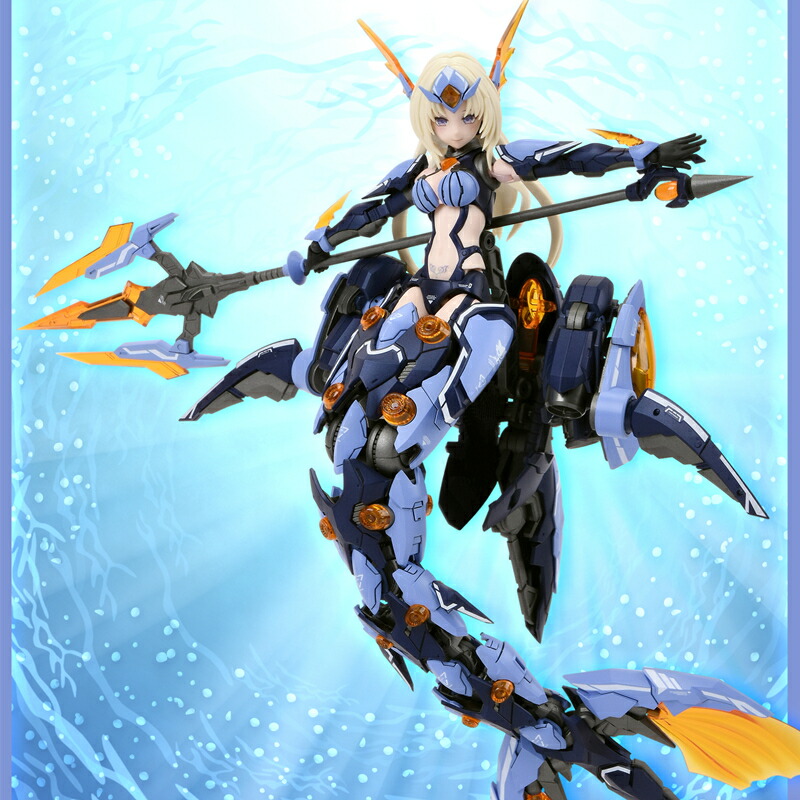核能矩? NUKE MATRIX 1/12 ATKGIRL 機甲少女 マーメイド 16cm 人魚少女 可動 プラモデル フルセット