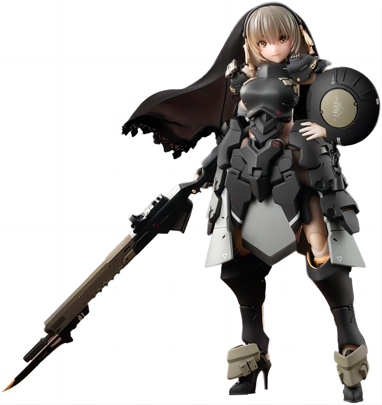 現状　ミリタリー女性　メイドアクションフィギュア用衣装　武器　アクセサリーセット リゼロ」よりラムとレムの“武装メイド衣装”をフィギュア化！ 6月
