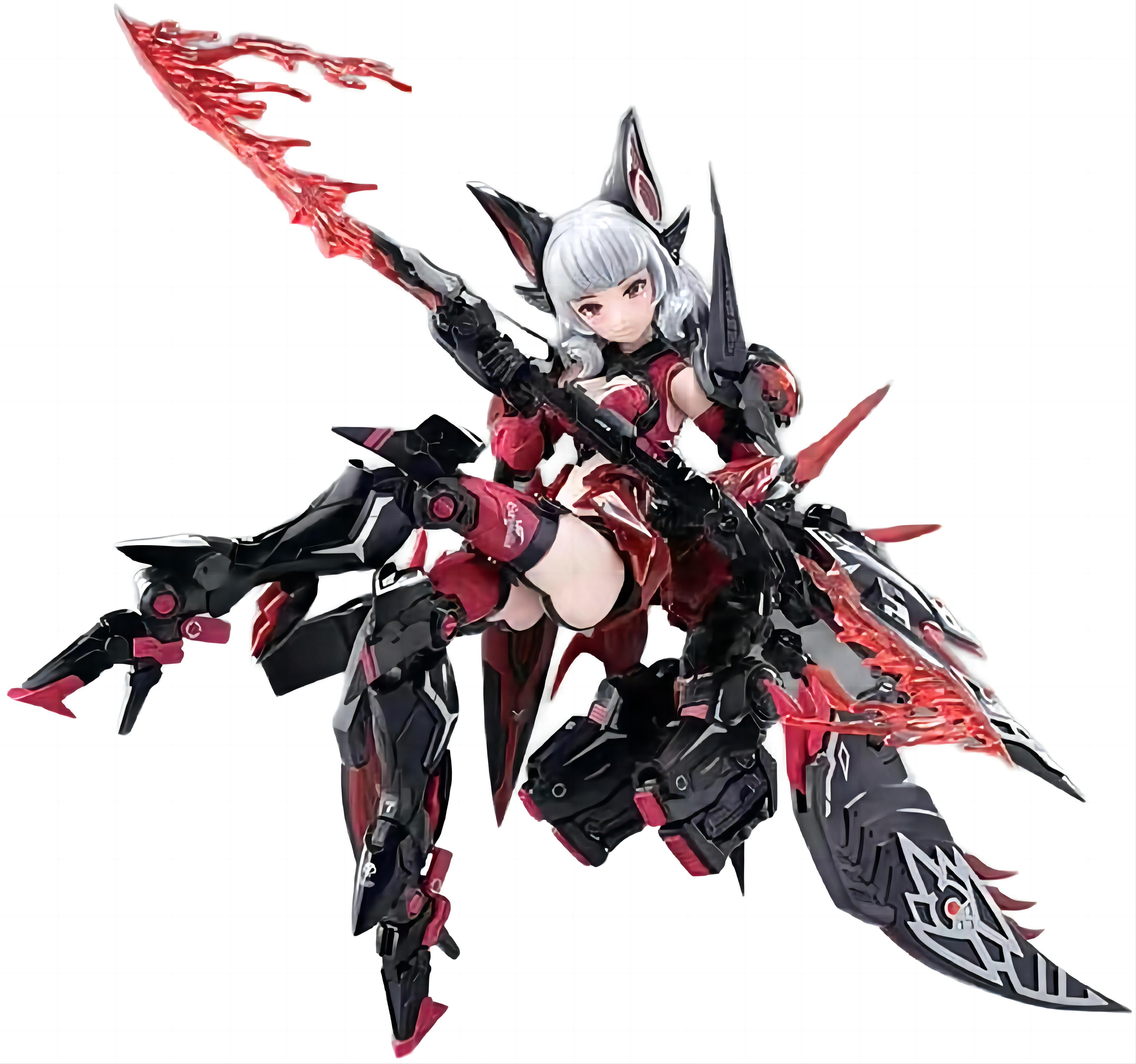 楽天市場】AniMester 核金重構 thunderbolt 1/9 機甲少女 可動