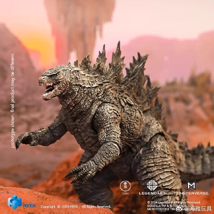 HIYA Toys 1/12 ゴジラVSコング 新たなる帝国 EBG0430 RreevolvedVer