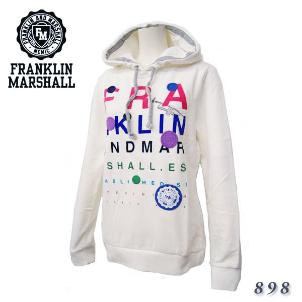 パーカー 人気商品 ポイント5倍 フランクリンアンドマーシャル Franklin Marshallレディース プリント プルオーバー パーカー 裏起毛 Old White ホワイト Flwb8fhlw11 コンビニ受取 ロッカー受取 国際配送 Atualpress Com Br