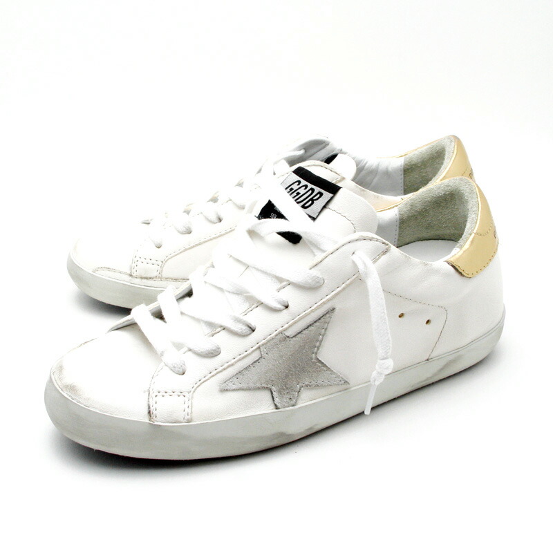 限定セール 楽天市場 ポイント5倍 ゴールデングース Golden Goose Deluxe Brand Sneakers Superstar レディース ローカット スニーカー ホワイト ゴールド G36ws590 T53 送料無料 あす楽対応 コンビニ受取 ロッカー受取 国際配送 ベスト