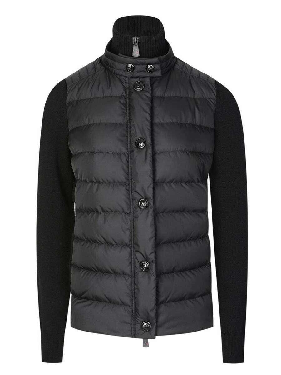 正規品 楽天市場 ポイント5倍 モンクレール Moncler Grenoble Cardigan Tricot レディース カーディガン ダウンジャケット Black ブラック 9b 462 999 送料無料 あす楽対応 コンビニ受取 ロッカー受取 国際配送 ベストギャラリー