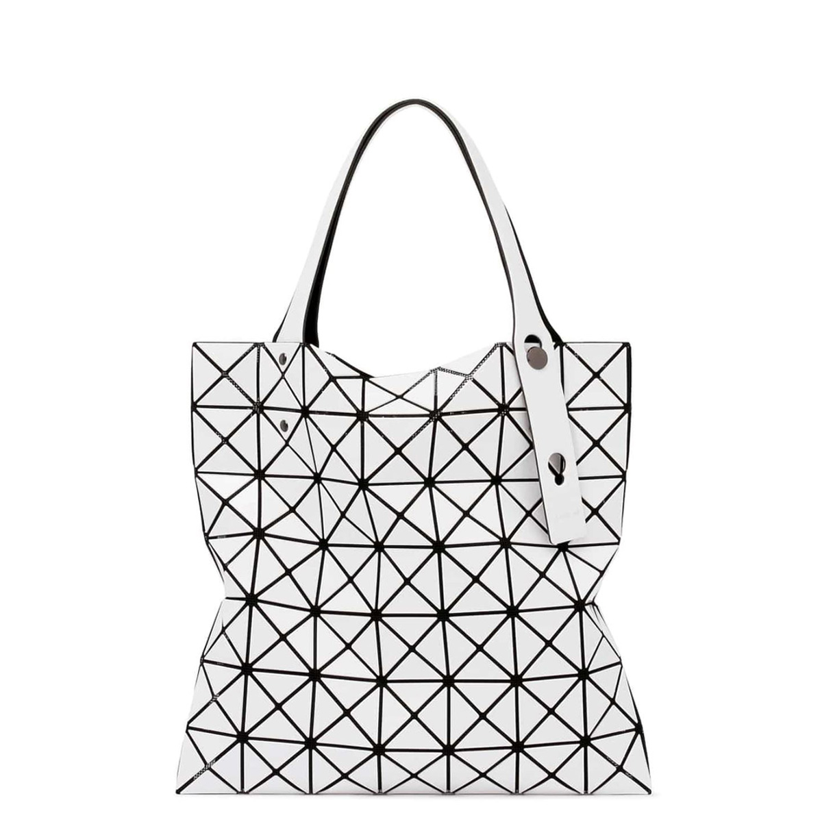 【美品✨】バオバオ イッセイミヤケ トートバッグ PRISM シルバー A4可 美品✨】バオバオ イッセイミヤケ トートバッグ PRISM シルバー
