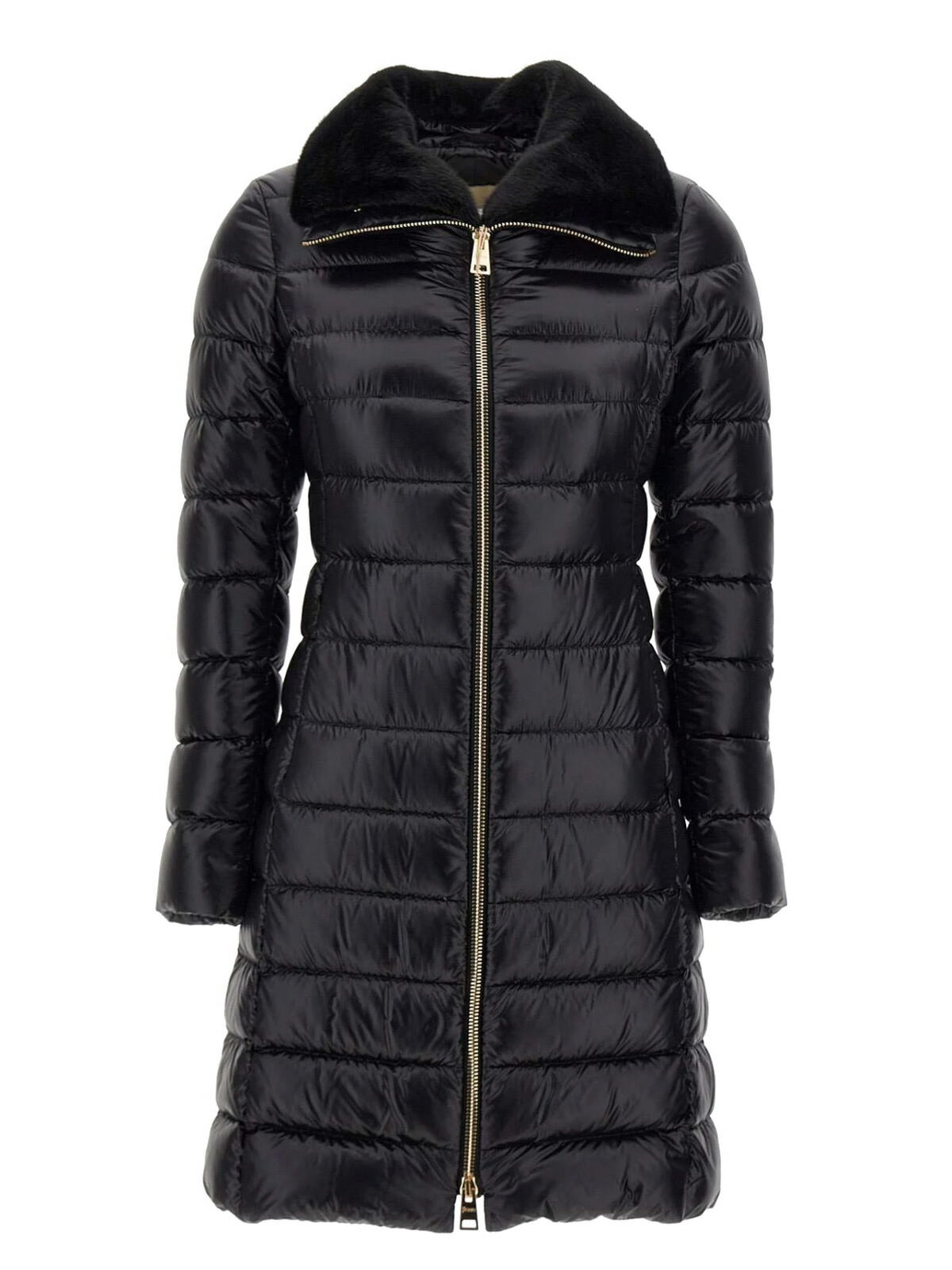 楽天市場】ヘルノ HERNO フェイクファー取り外し フルジップ ダウン