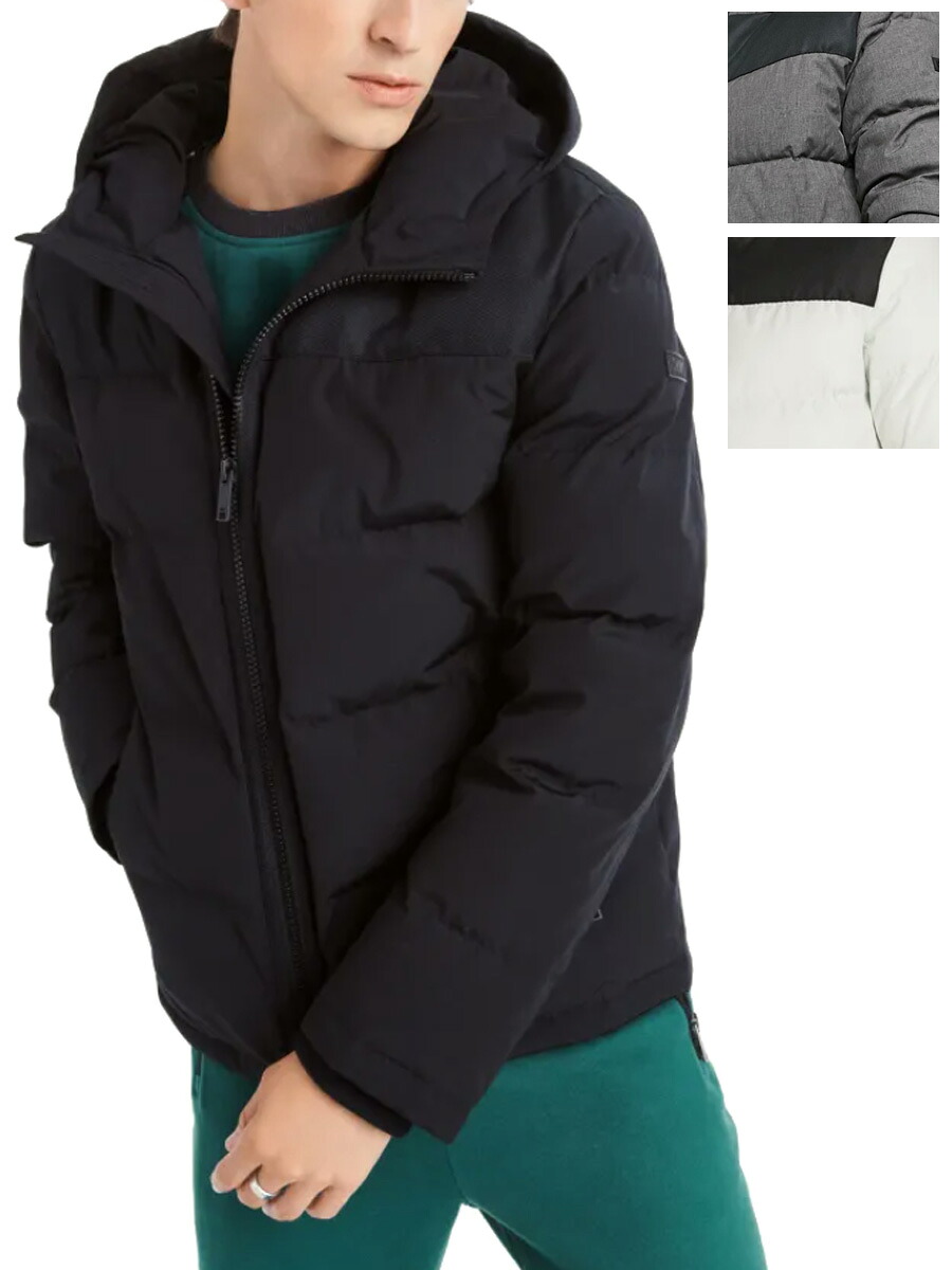 ★ ★ ダナキャランニューヨーク DKNY メンズ ダウンジャケット パフジャケット USサイズ ARCTIC CLOTH MIXED PUFFER JACKET 全3色 DX9MP802 【送料無料】 【コンビニ受取可】 【海外配送 可】 【国際配送】