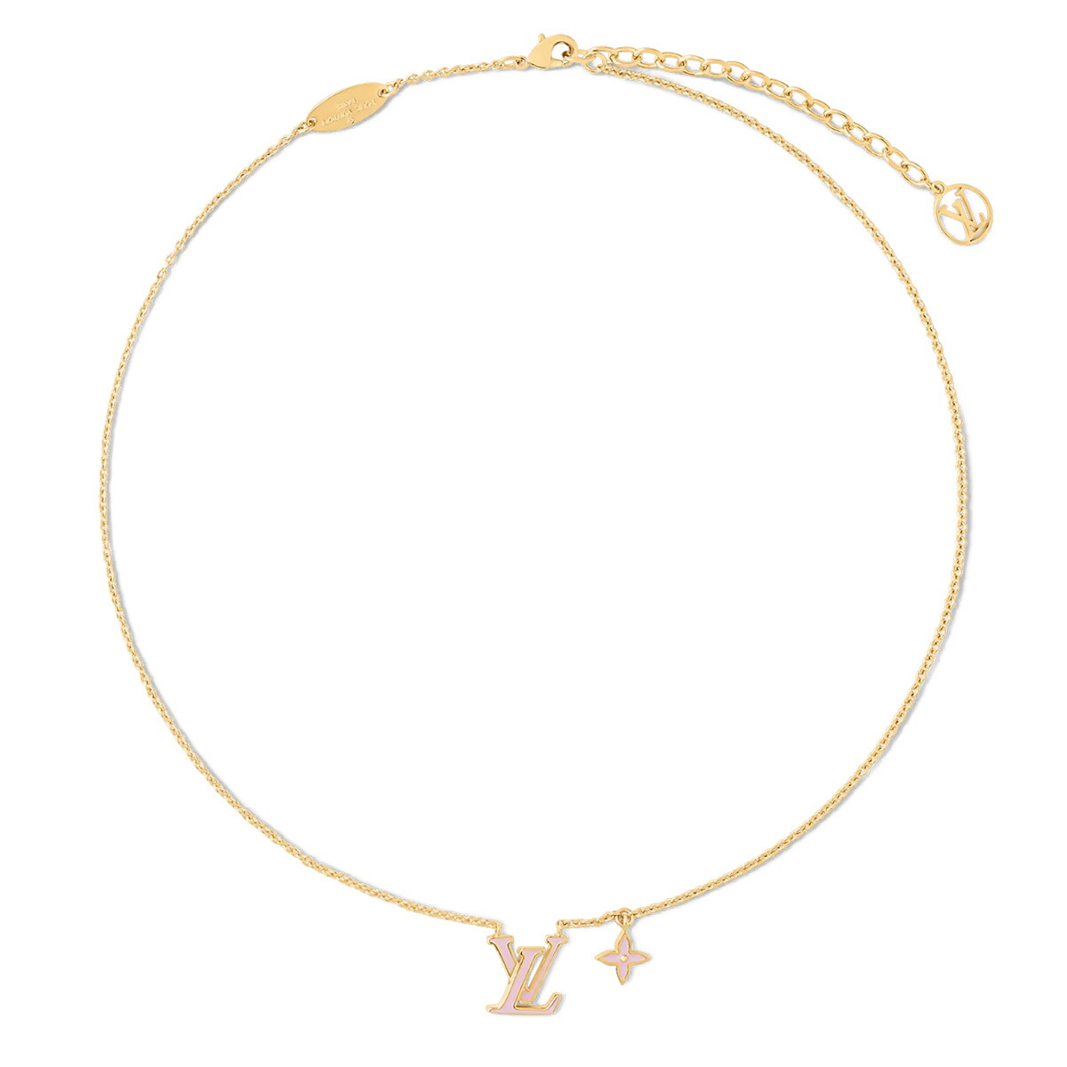 もも　極美品 ルイヴィトン コリエLVアイコニック エナメル ピンク 楽天市場】ルイヴィトン LOUIS VUITTON ネックレス コリエ・LV