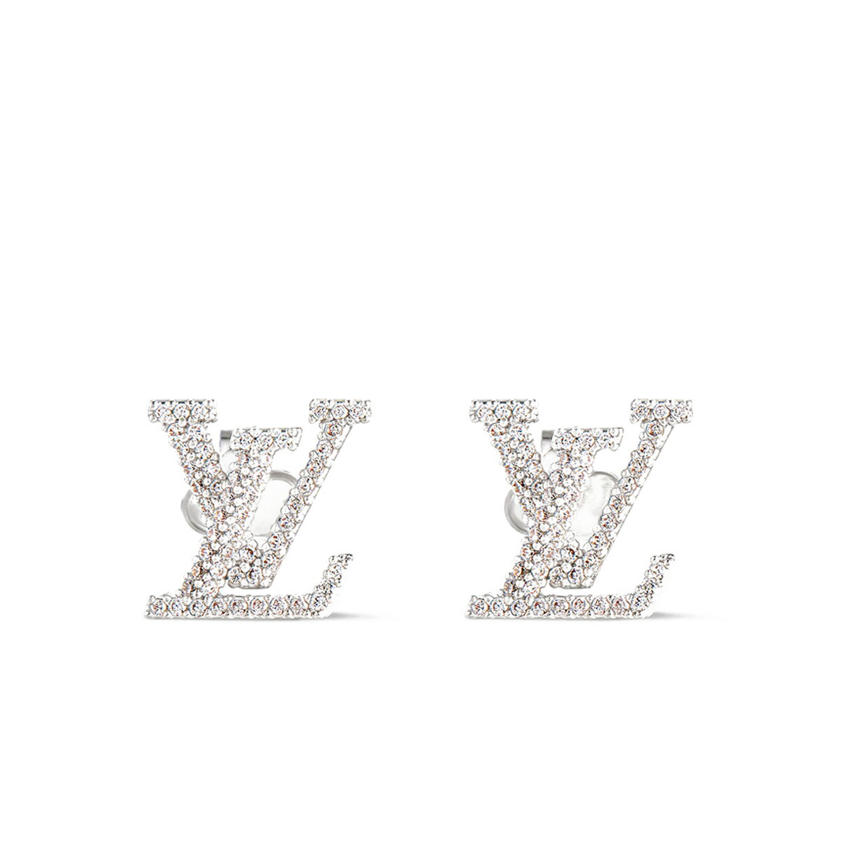 美品　ルイヴィトン 　ピアス　シルバーLouis Vuitton　GO-14 楽天市場】 ルイヴィトン LOUIS VUITTONピアス・GO-14 S00