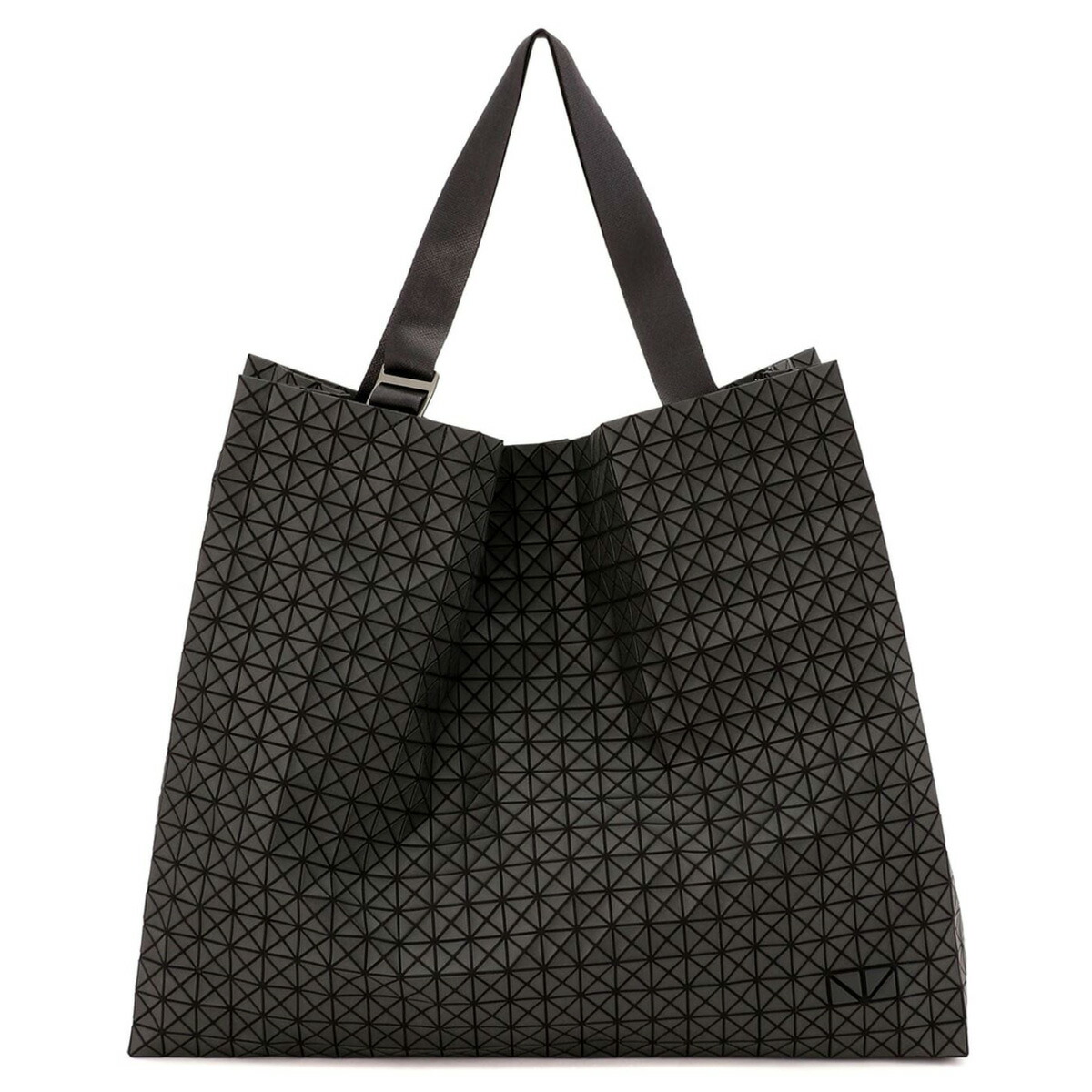 【美品】BAOBAO ISSEY MIYAKE ブラックトートバッグ BAO ISSEY MIYAKE バオバオイッセイミヤケ トートバッグ 6×6