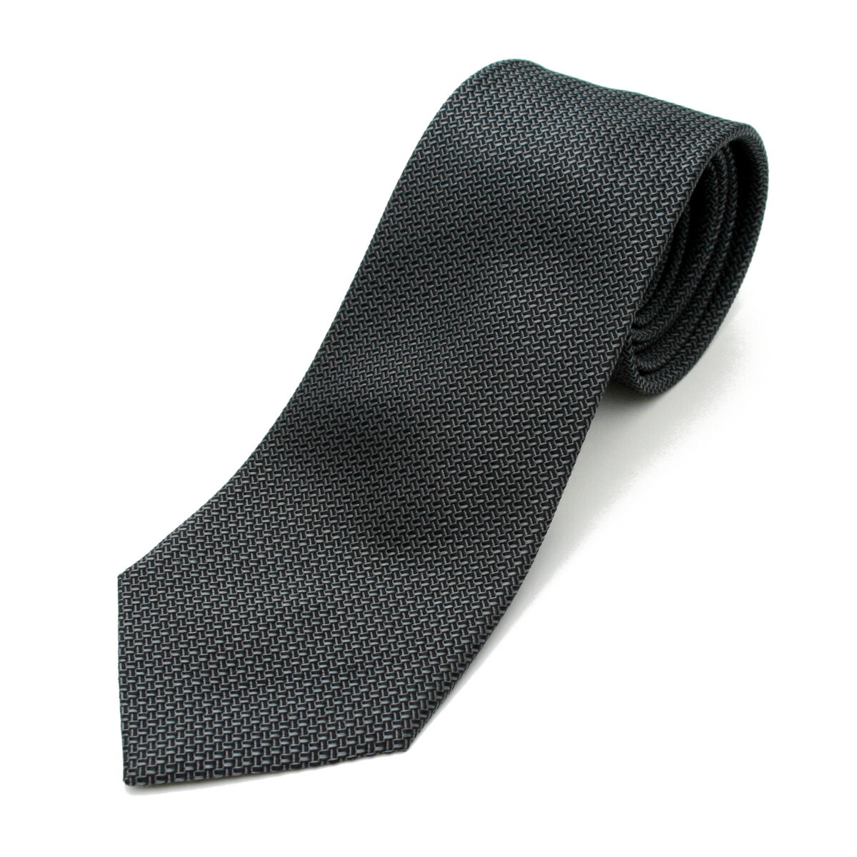★ ★ アルマーニ コレッツォーニ ARMANI COLLEZIONI メンズ ネクタイ BLACK / GREY (ブラック / グレー) 350082 6A313 00321 【送料無料】 【コンビニ受取可】 【海外配送 可】 【国際配送】